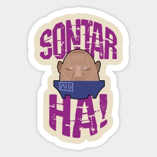 Sontar Ha! Sticker